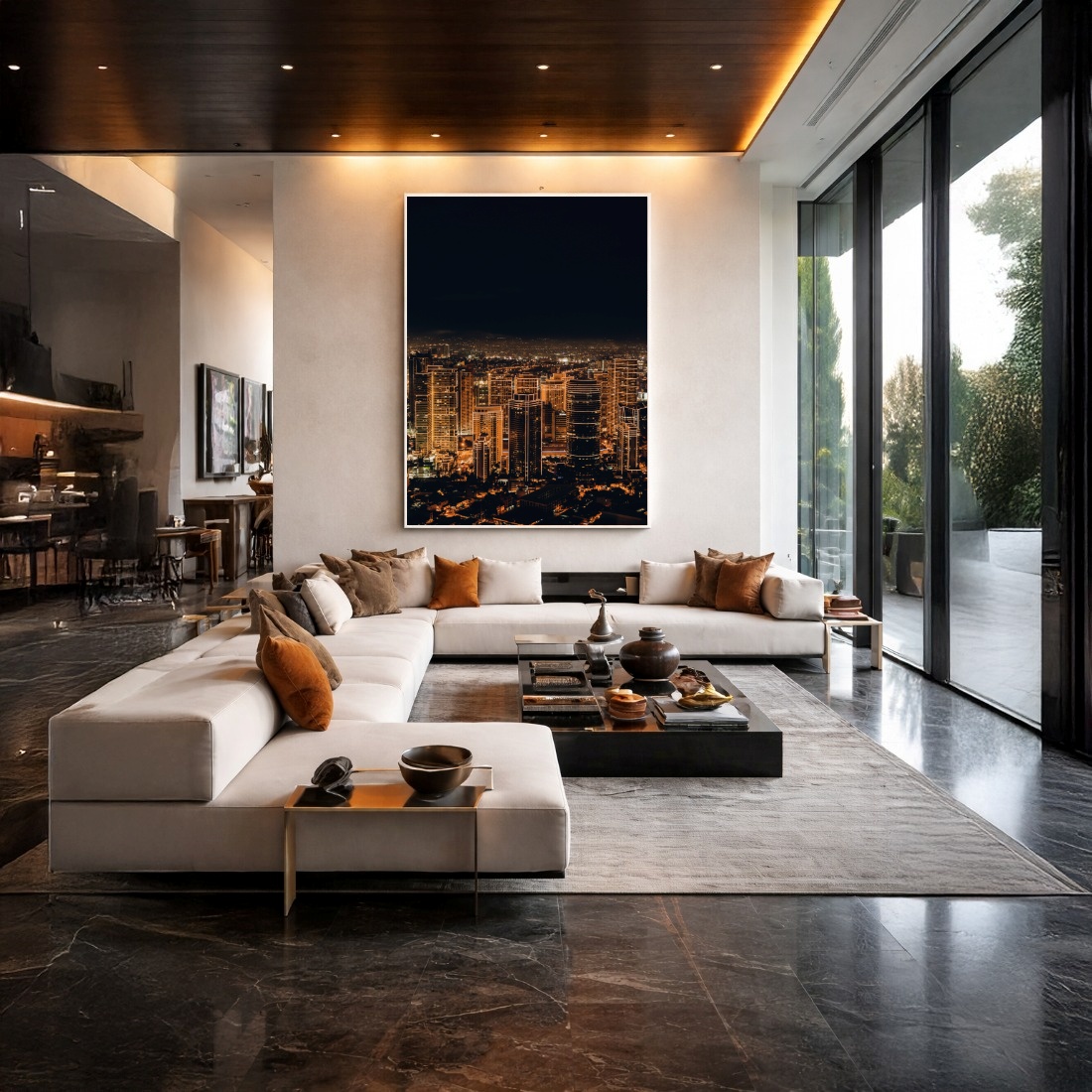 Quadro Canvas New York Luzes