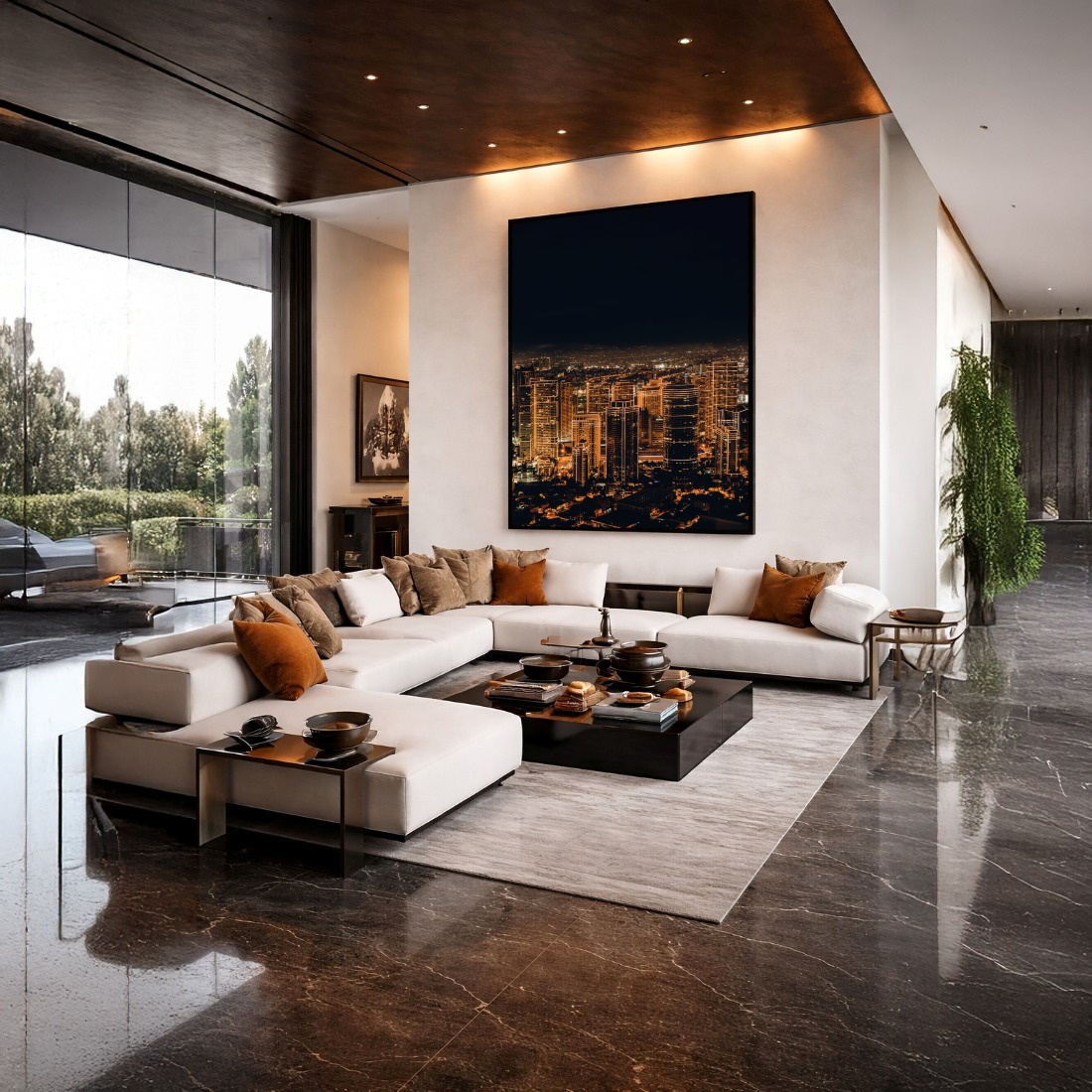 Quadro Canvas New York Luzes
