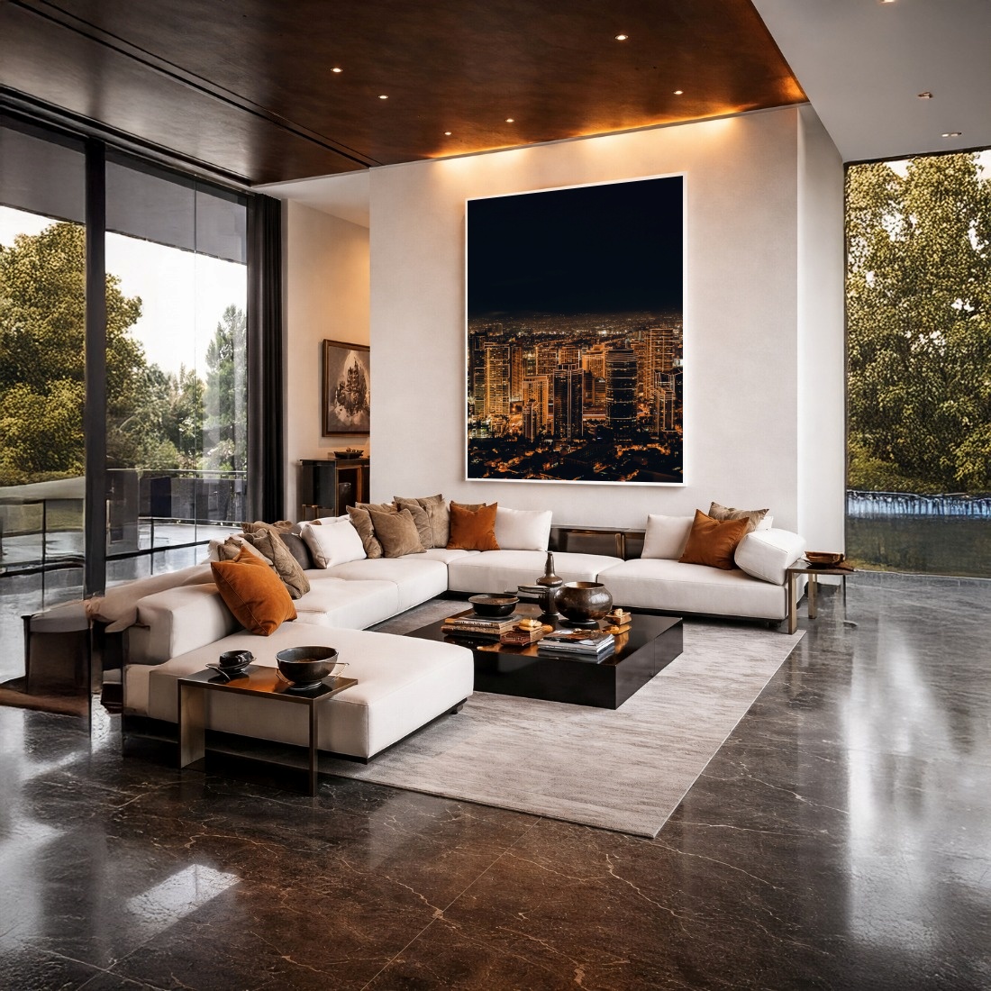 Quadro Canvas New York Luzes