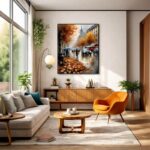 Quadro Canvas Outono Londres