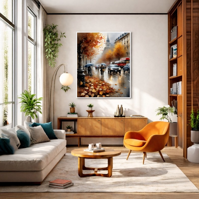 Quadro Canvas Outono Londres