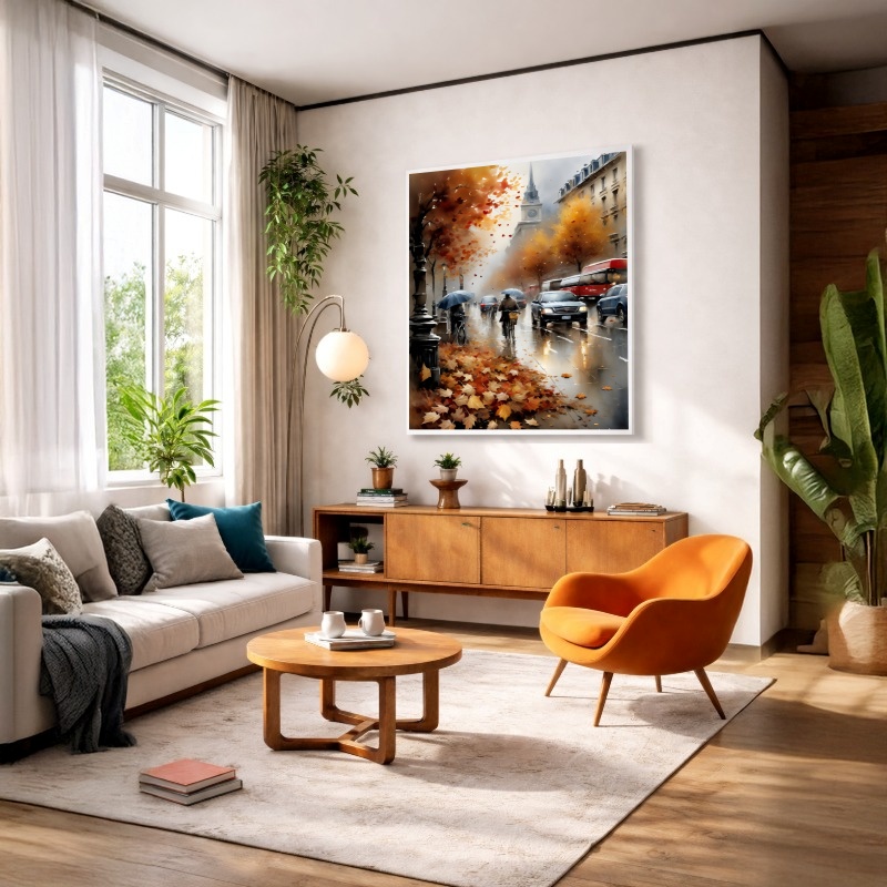 Quadro Canvas Outono Londres
