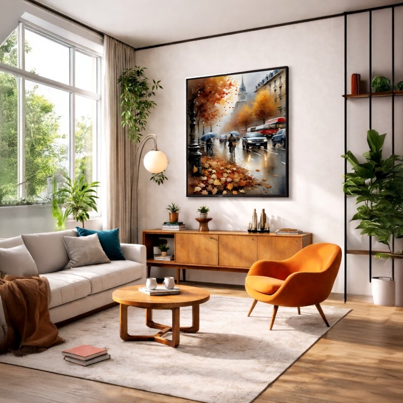 Quadro Canvas Outono Londres