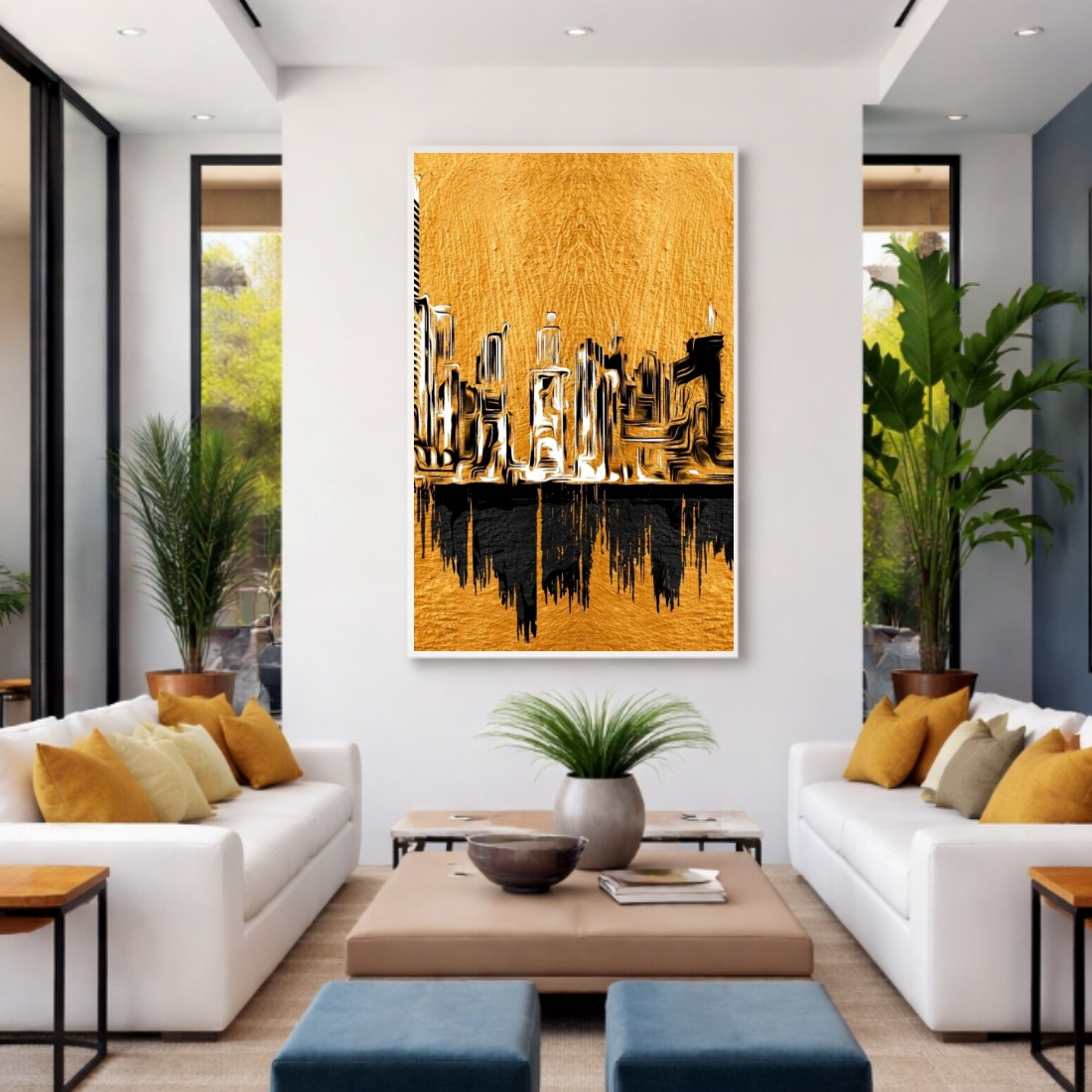 Quadro Canvas Prédios Pintados