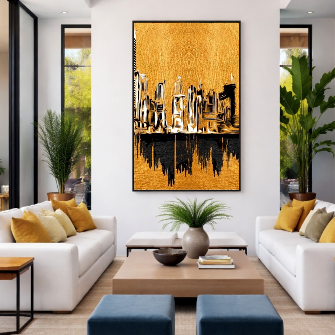 Quadro Canvas Prédios Pintados