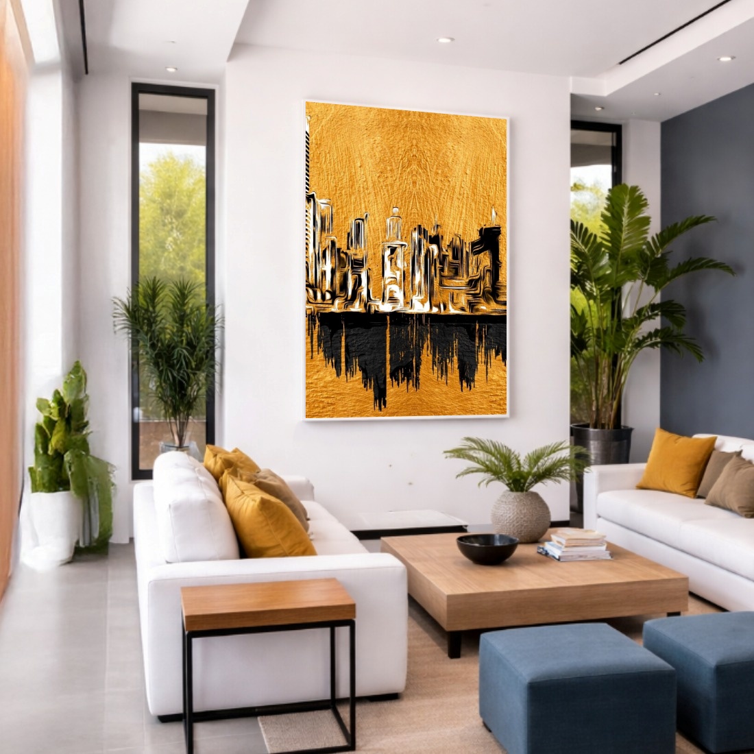 Quadro Canvas Prédios Pintados