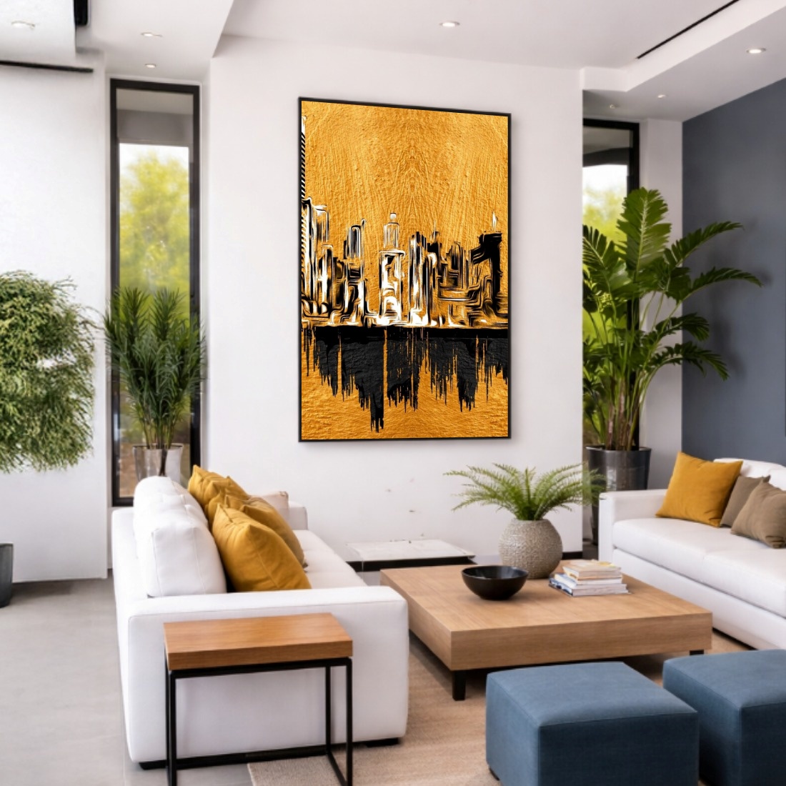 Quadro Canvas Prédios Pintados
