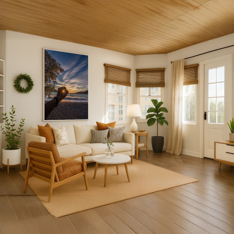 Quadro Canvas Sol Mãos