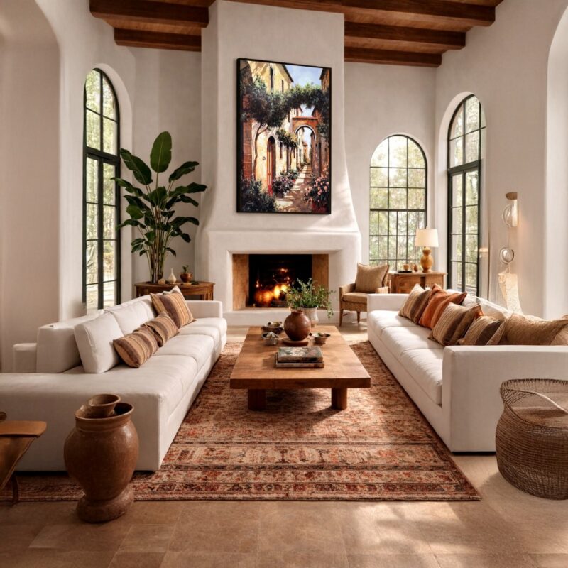 Quadro Canvas Vila