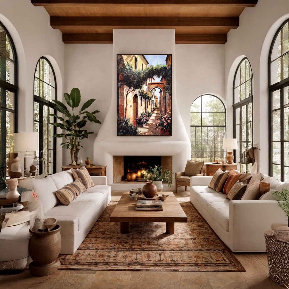 Quadro Canvas Vila