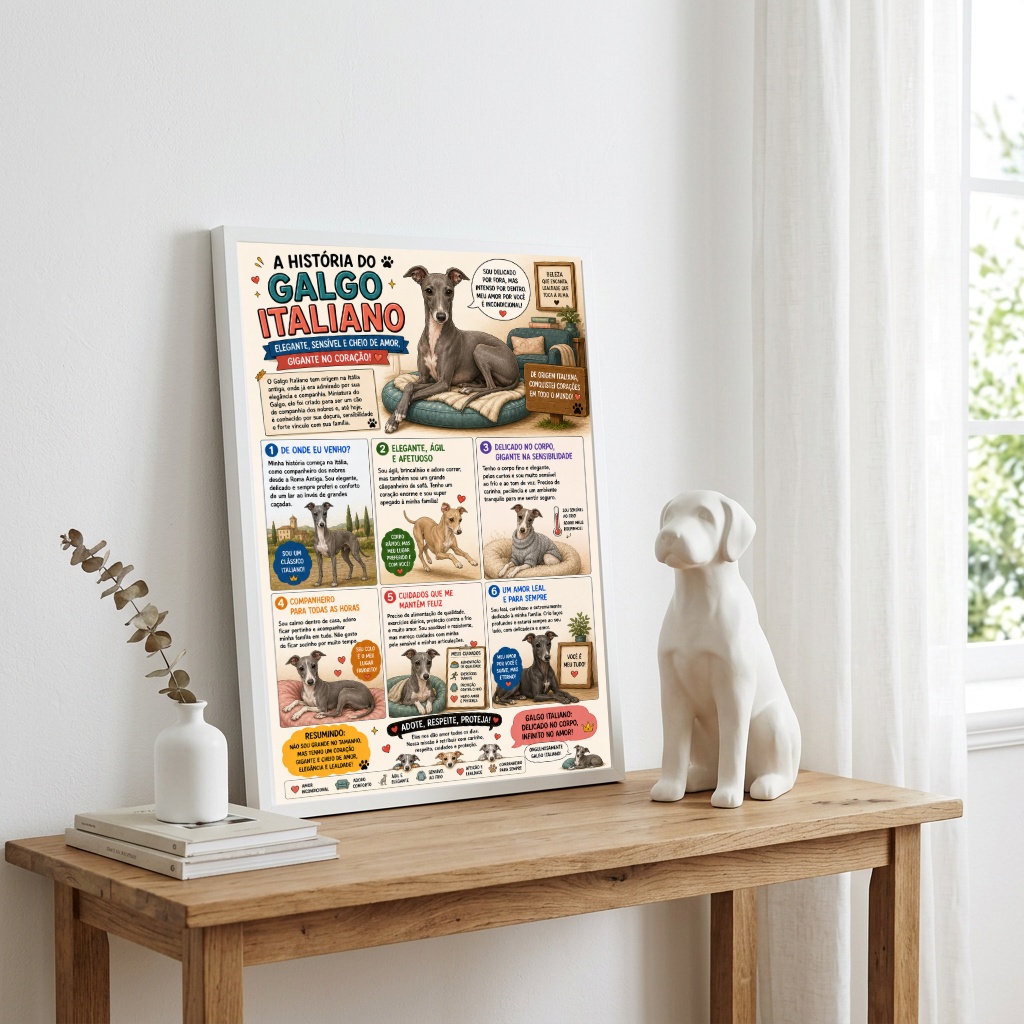 Quadro História Galgo
