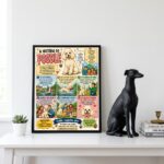 Quadro História Poodle