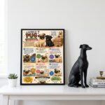 Quadro História Pug