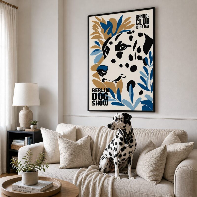 Quadro Canvas Berlin Dog Show