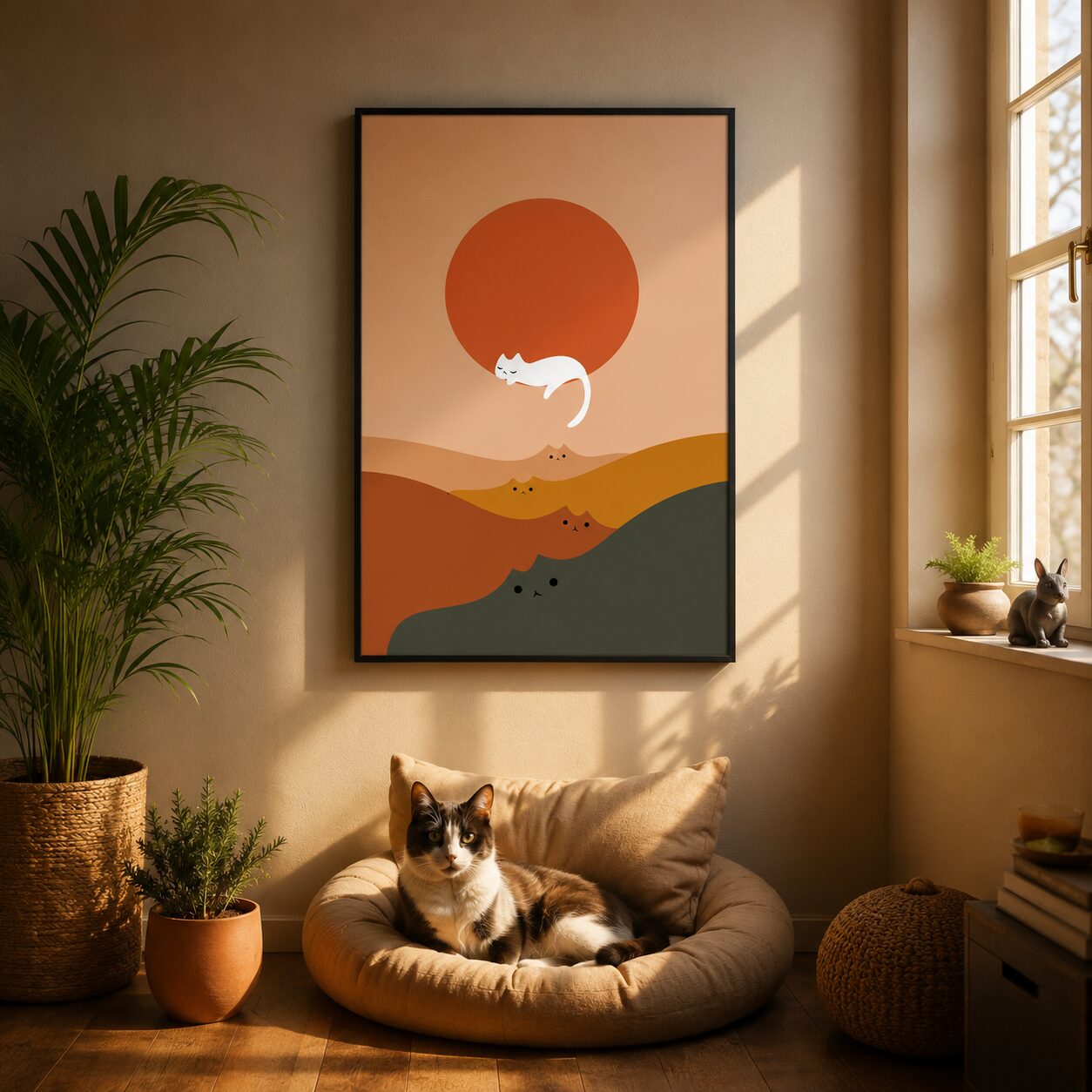 Quadro Canvas Cats Everywhere