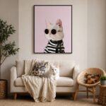 Quadro Canvas Cool Cat