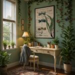 Quadro Canvas Libélula Vintage