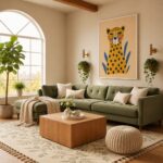 Quadro Canvas Minimalistic Art Cheetah
