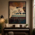 Quadro Canvas Sleepy Cat