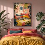Quadro Canvas Soneca De Gato Arte