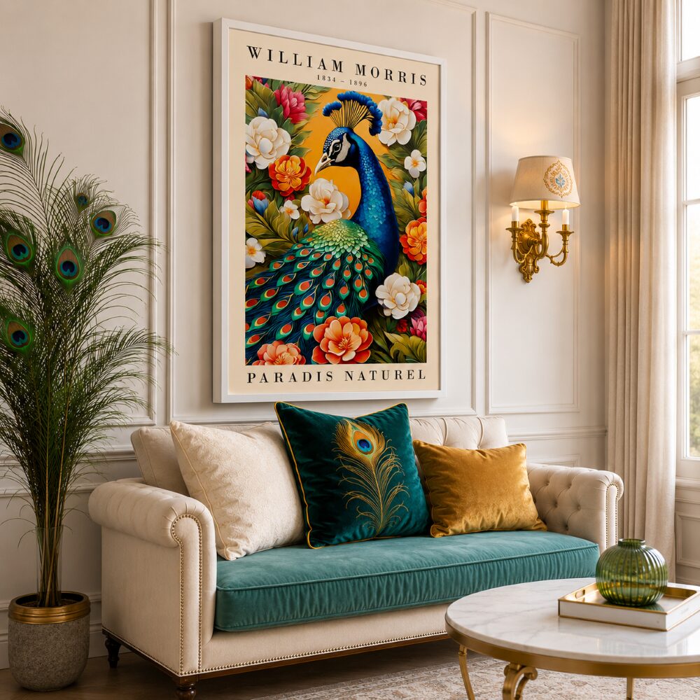 Quadro Canvas William Morris Paradis Naturel