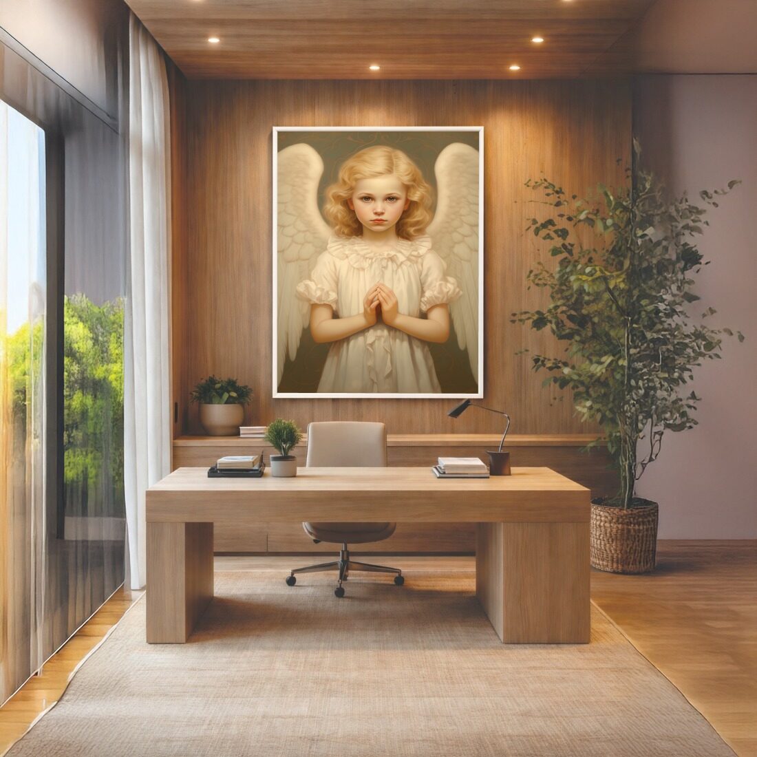 Quadro Canvas Anjo Alado