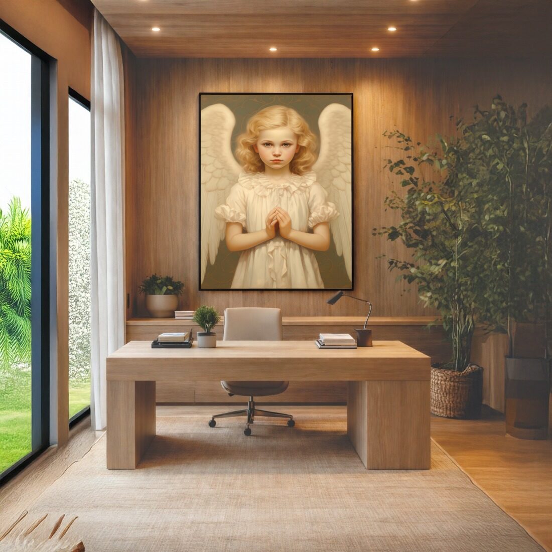 Quadro Canvas Anjo Alado