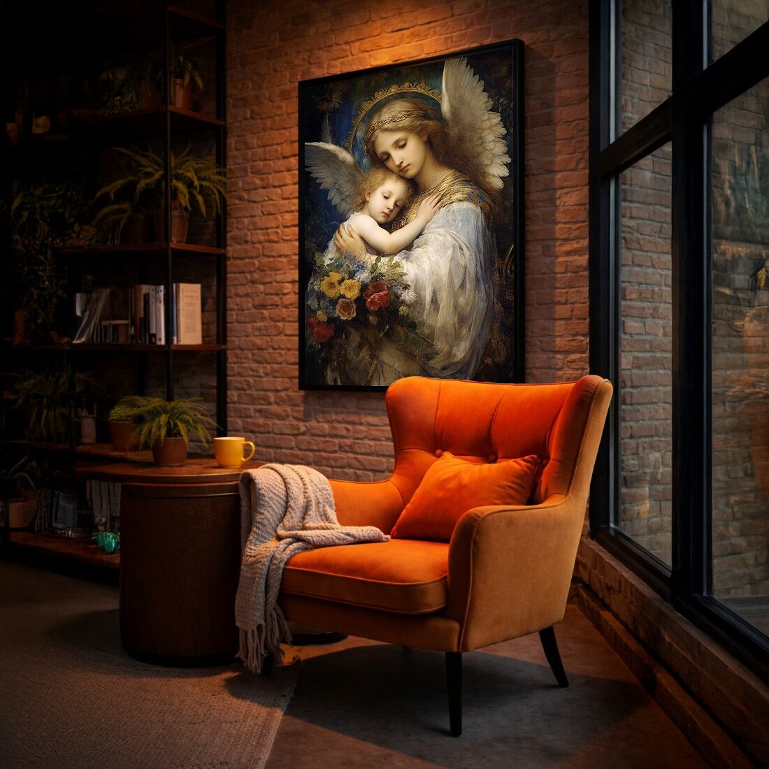 Quadro Canvas Anjo da Guarda