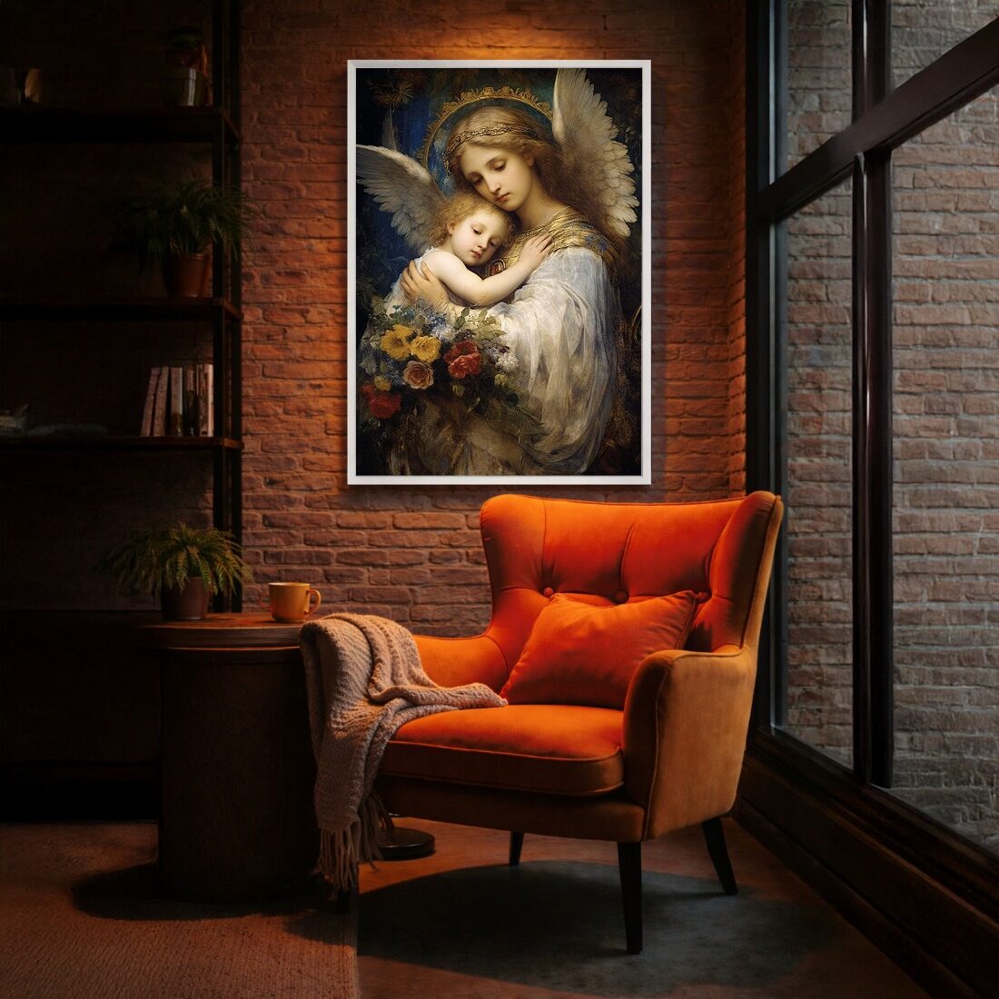 Quadro Canvas Anjo da Guarda