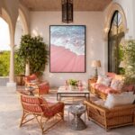 Quadro Canvas Areia Rosa Mar