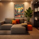 Quadro Canvas Arizona Vintage