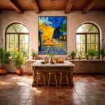 Quadro Canvas Café Vincent Van Gogh