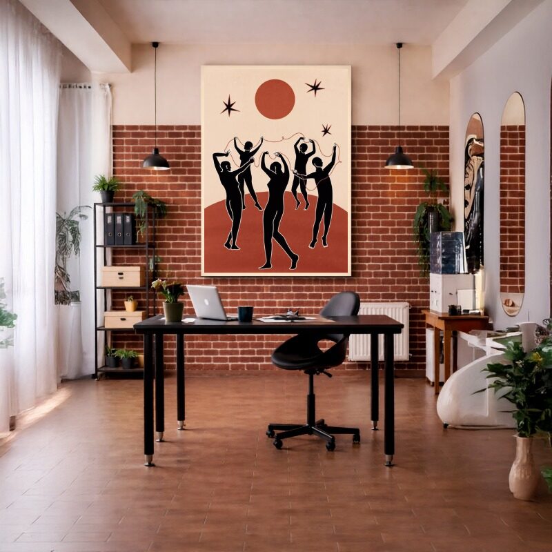 Quadro Canvas Celebração Noite