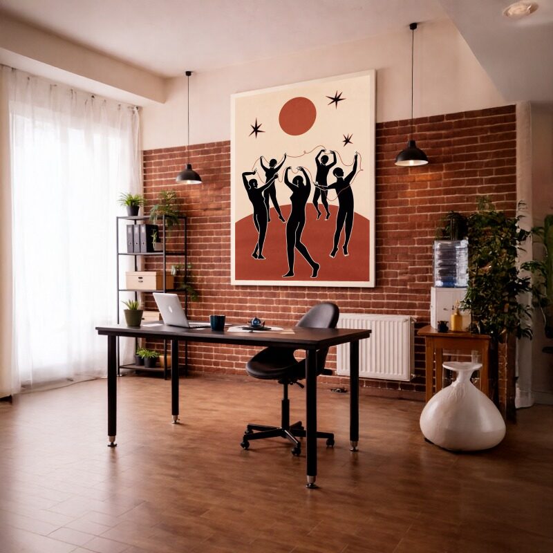 Quadro Canvas Celebração Noite