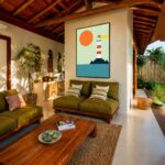 Quadro Canvas Desenho Farol Praia