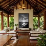 Quadro Canvas Dunas Areia Sol PeB