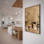 Quadro Canvas Estrelas do Mar Areia