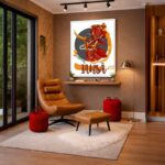 Quadro Canvas Iansã Ilustração