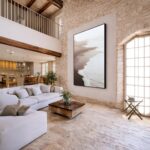 Quadro Canvas Mar Branco Calmo