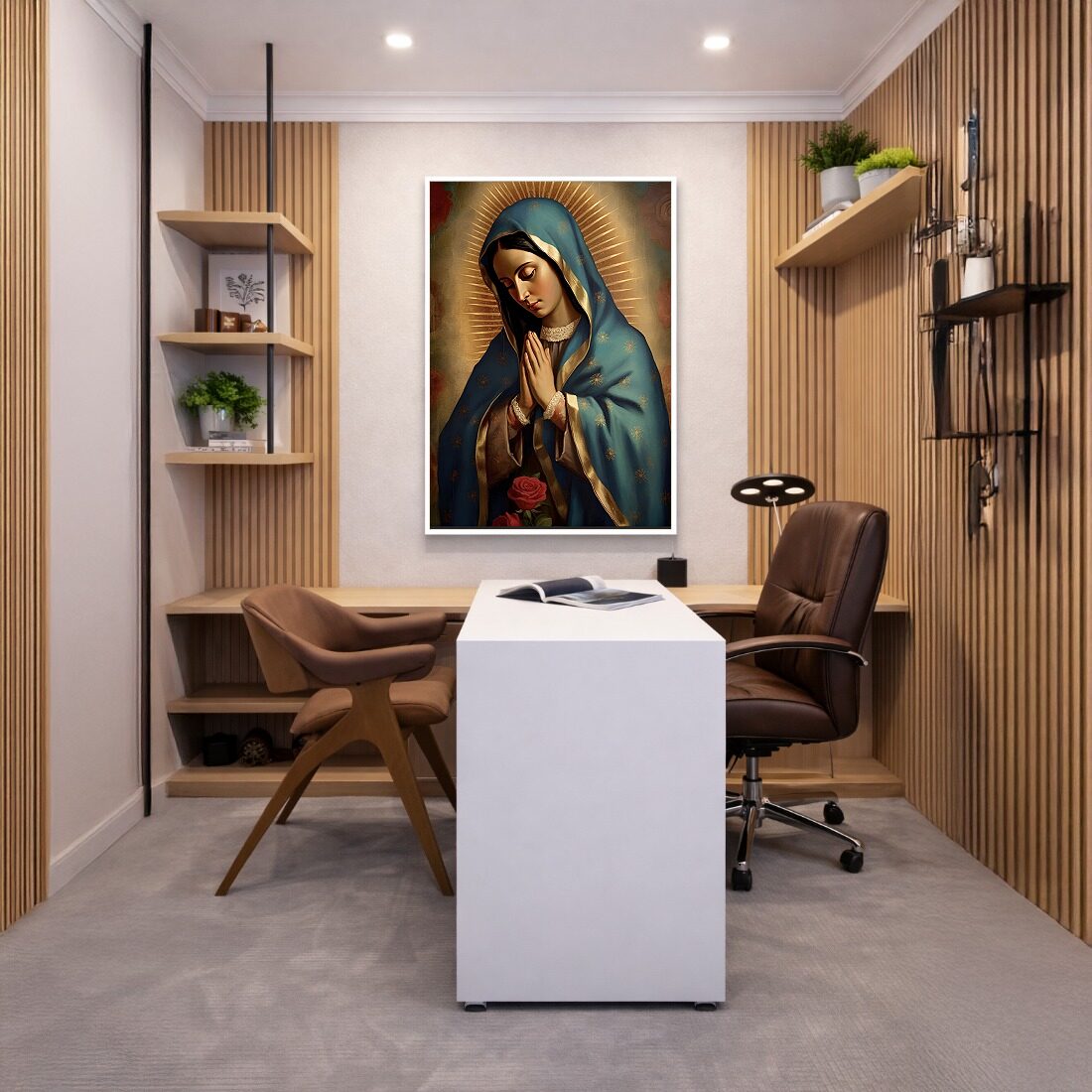 Quadro Canvas Maria Rezando