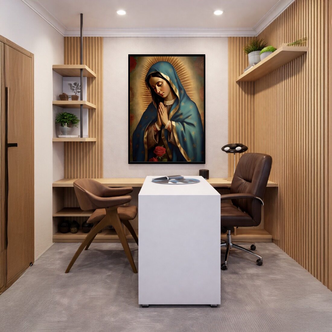 Quadro Canvas Maria Rezando