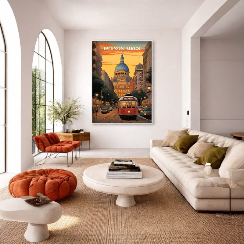 Quadro Canvas Monumento Buenos Aires