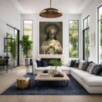 Quadro Canvas Nossa Senhora Vintage
