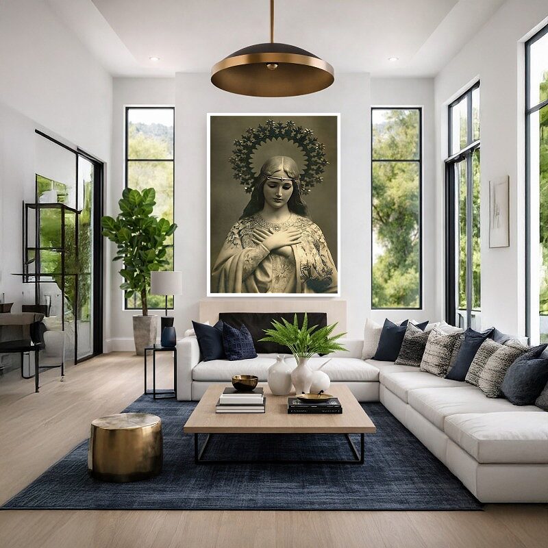 Quadro Canvas Nossa Senhora Vintage
