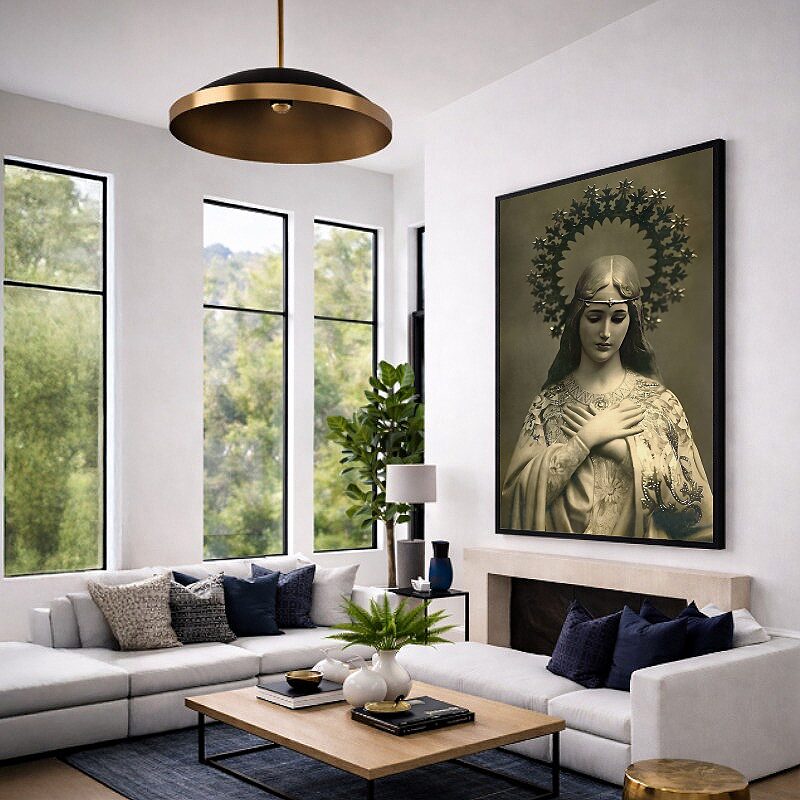 Quadro Canvas Nossa Senhora Vintage