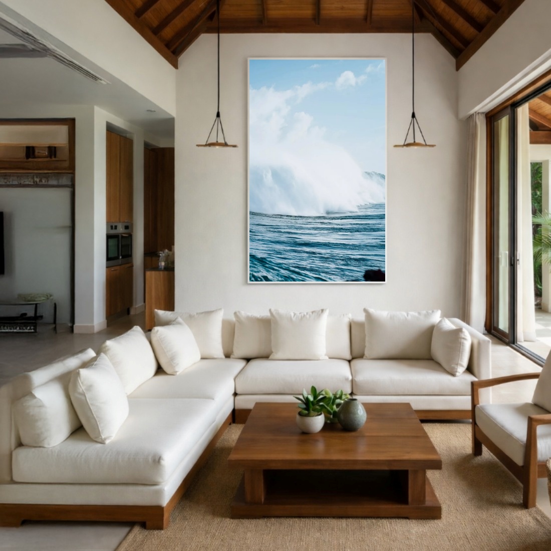 Quadro Canvas Onda Mar
