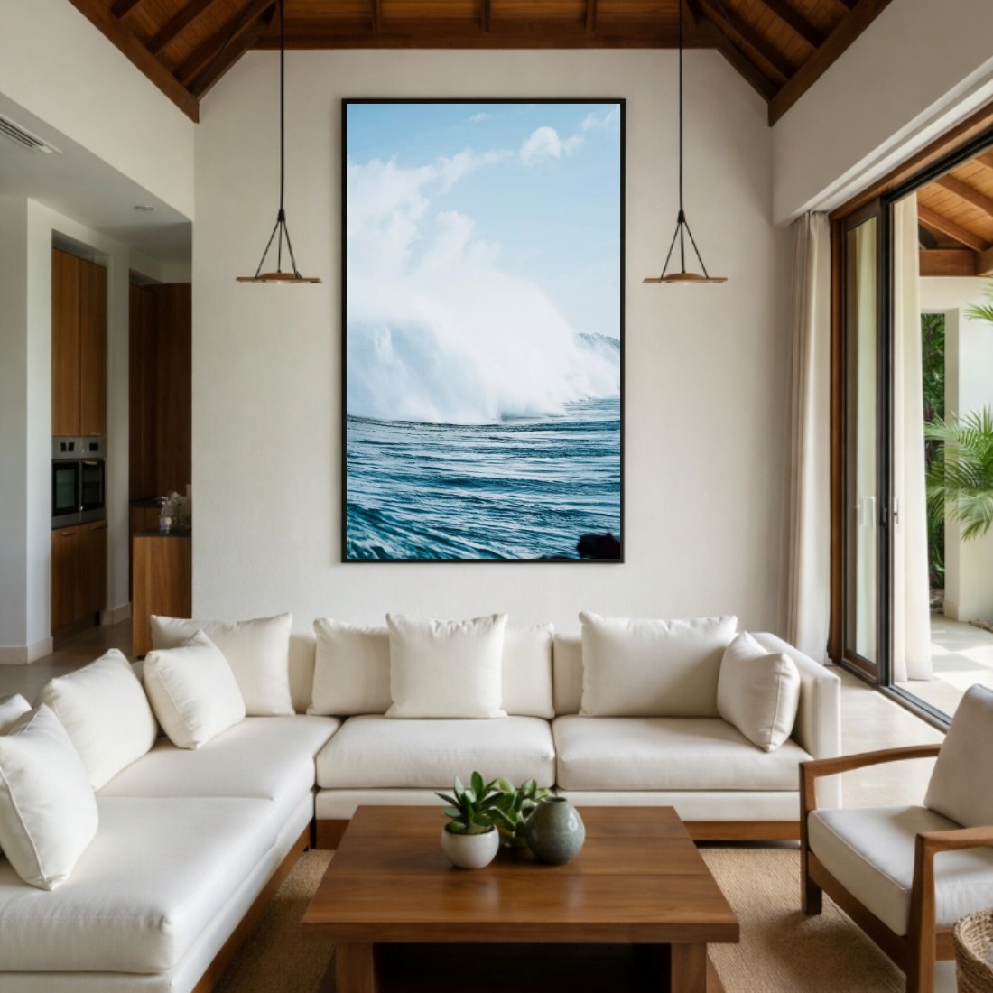 Quadro Canvas Onda Mar