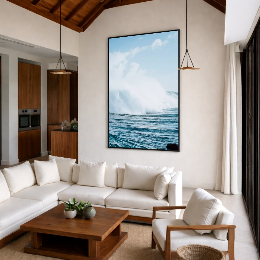 Quadro Canvas Onda Mar