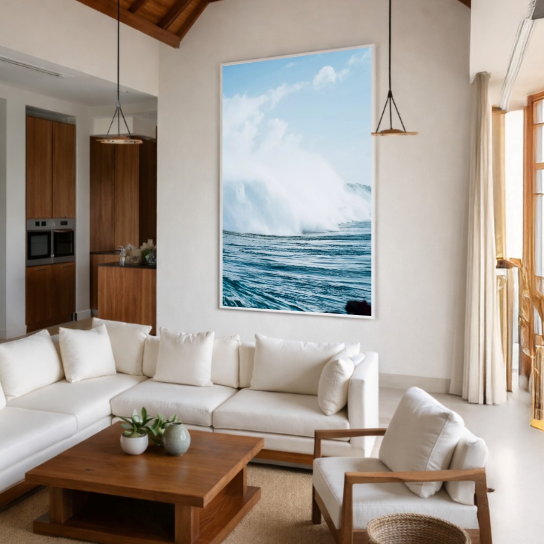 Quadro Canvas Onda Mar