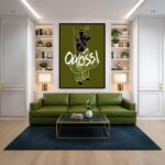 Quadro Canvas Oxossi Abstrato